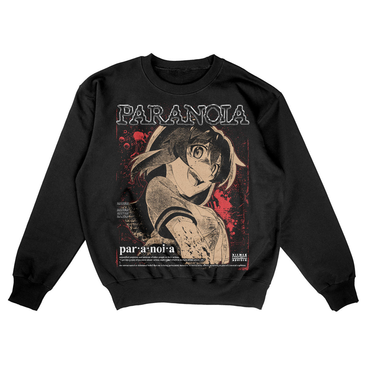 PARANOIA - CREWNECK (PRE-ORDER)