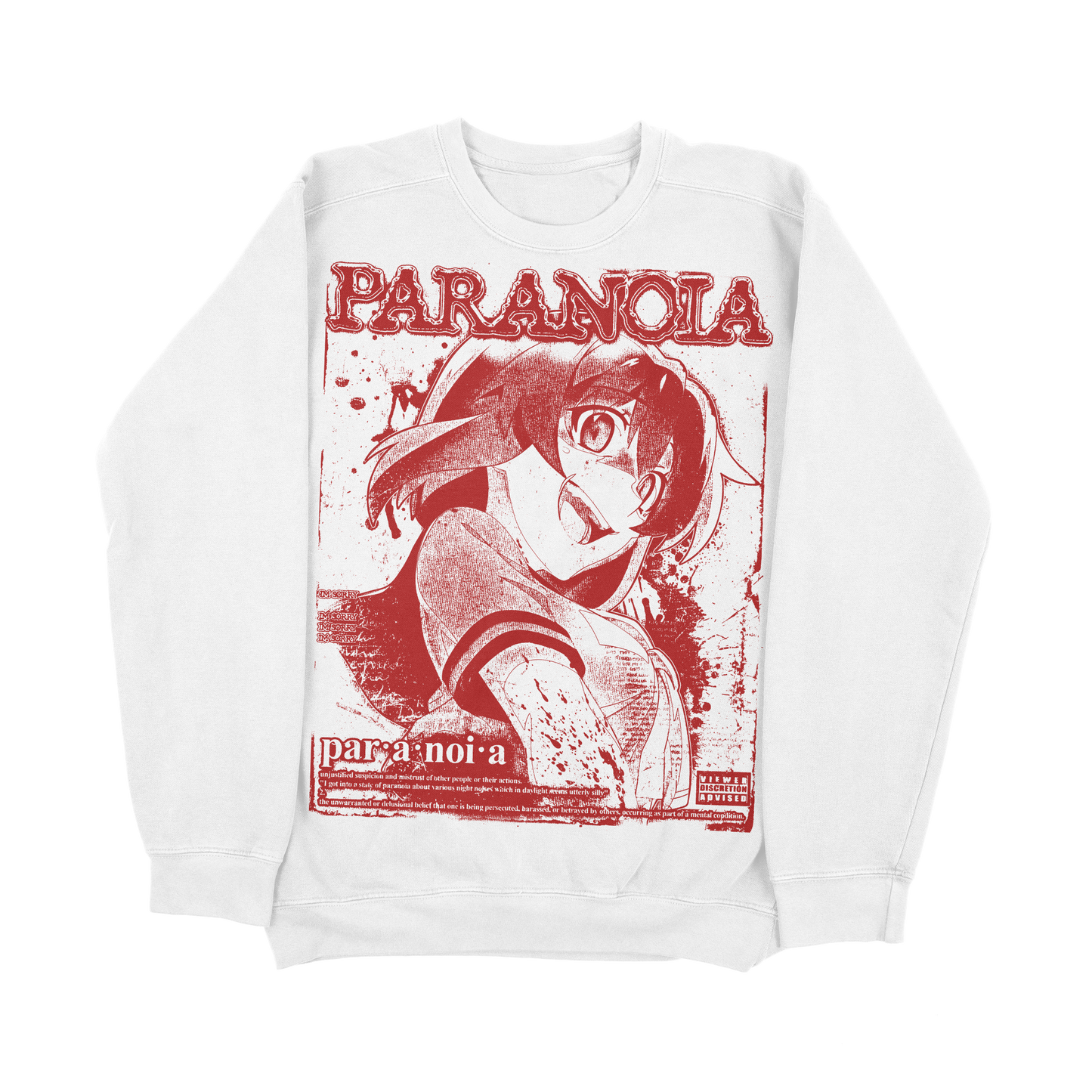 PARANOIA - CREWNECK (PRE-ORDER)